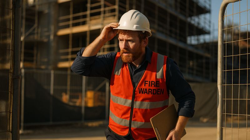 Construction site fire safety